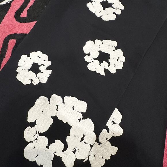 Denim Tears The Cotton Wreath Sweatpants – Black – Size XXL – New (Opened) - Picture 3 of 12